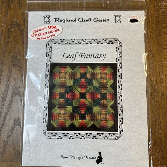 NEW LEAF FANTASY Needlepoint Chart from Nancy's Needle - Picture 2 of 5